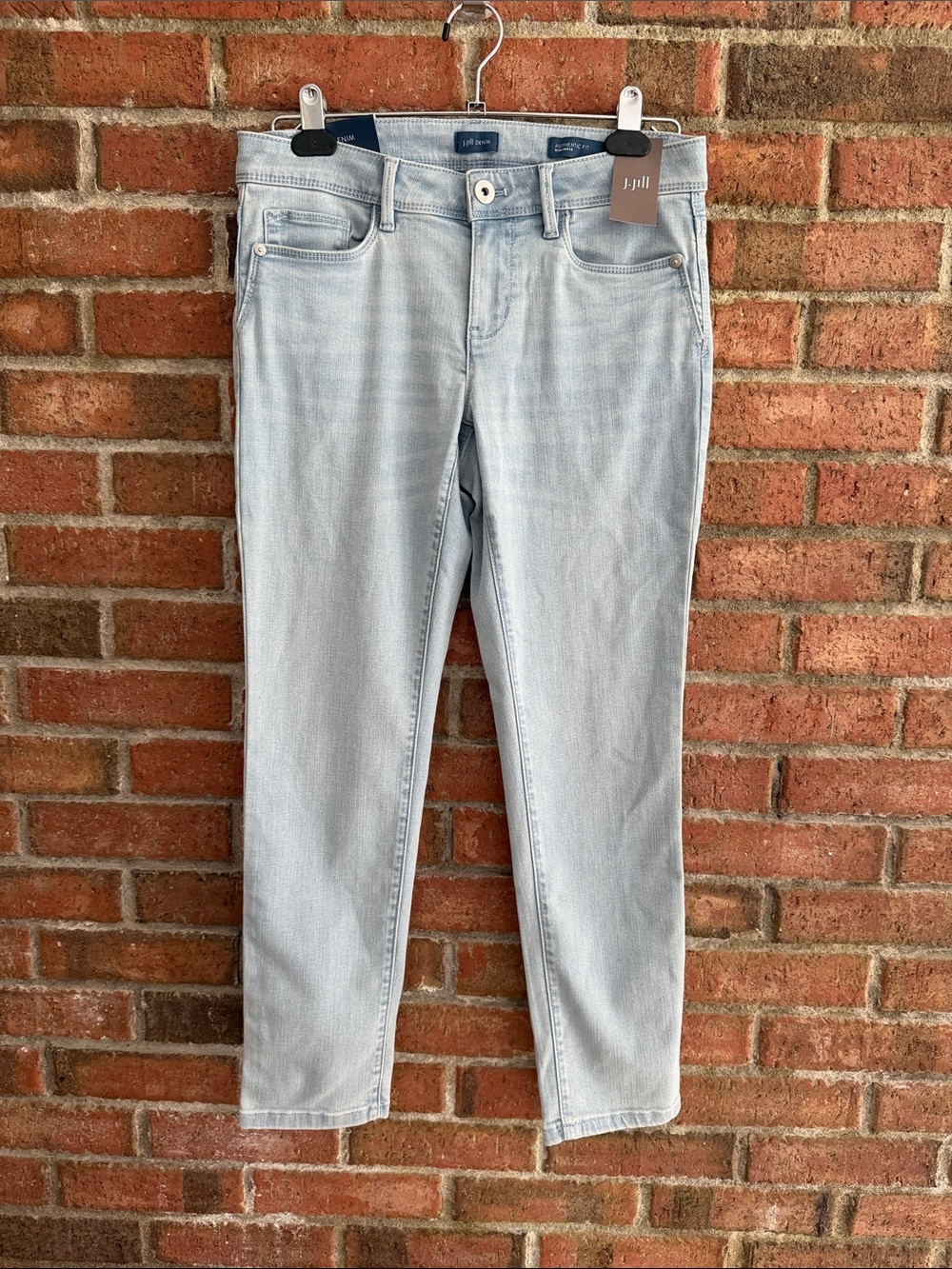 J. Jill Light Blue Slim Ankle Jeans